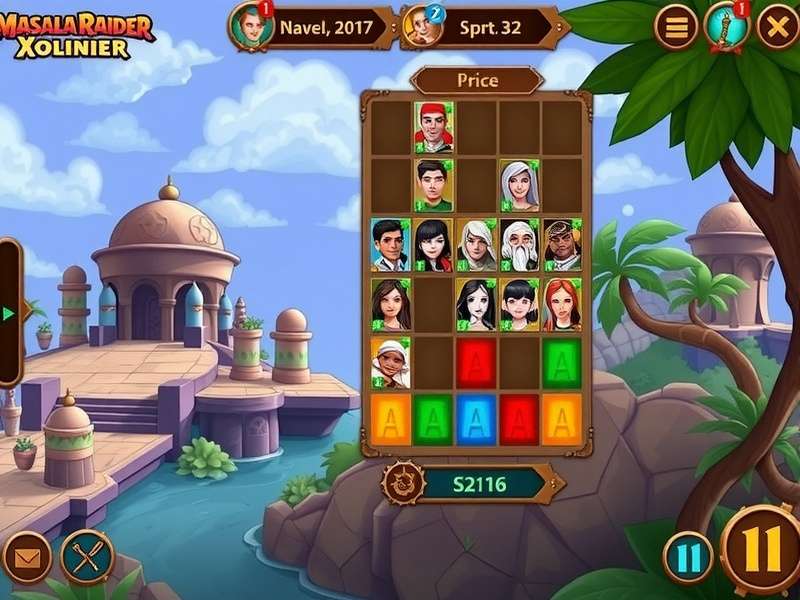 Masala Raider Character Roster